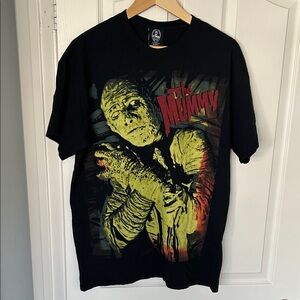 Universal Studios and Rock Rebel Large Mummy Black Graphic T-Shirt